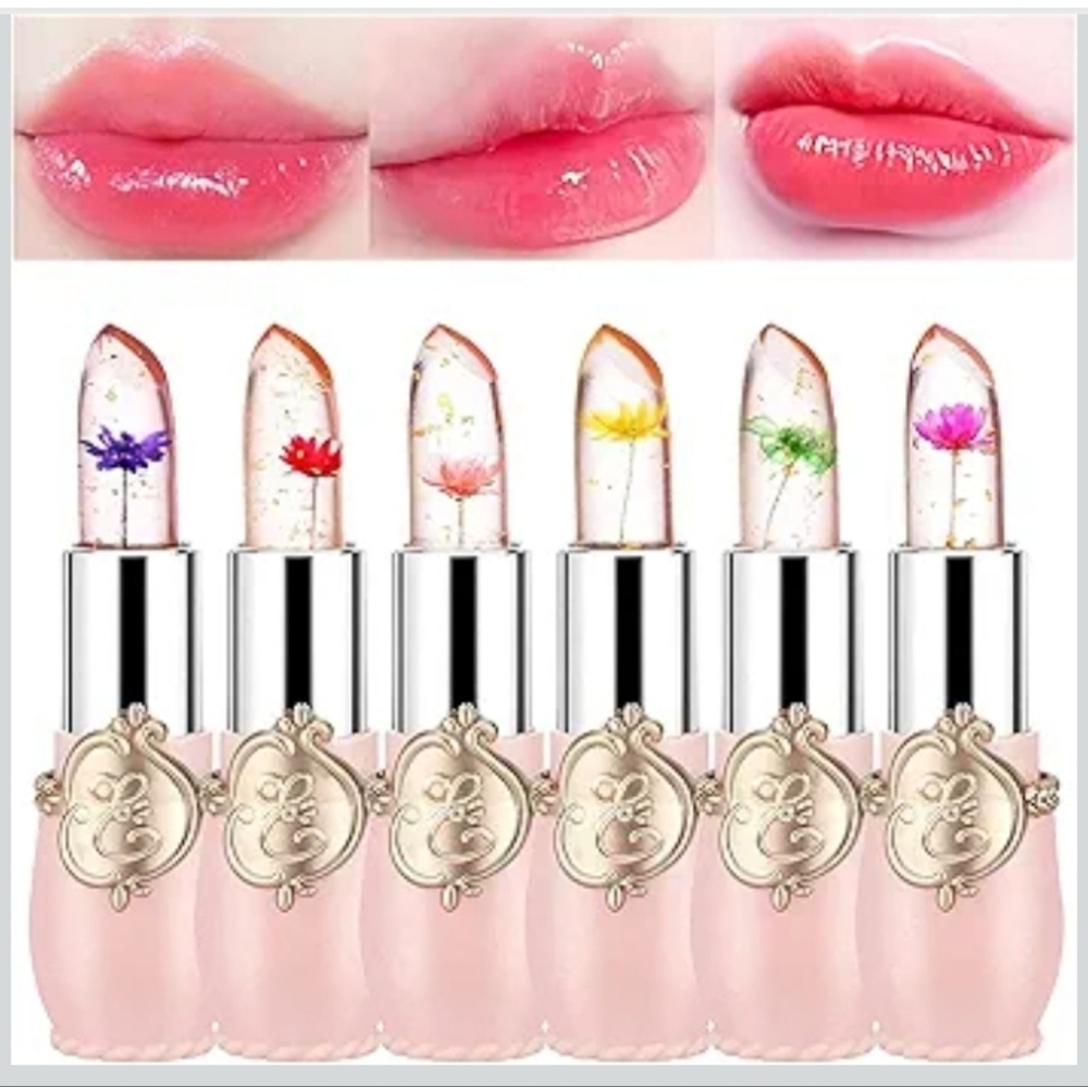 CRYSTAL FLOWER JELLY MOISTURIZING COLOR CHANGE LIP BALM (1)